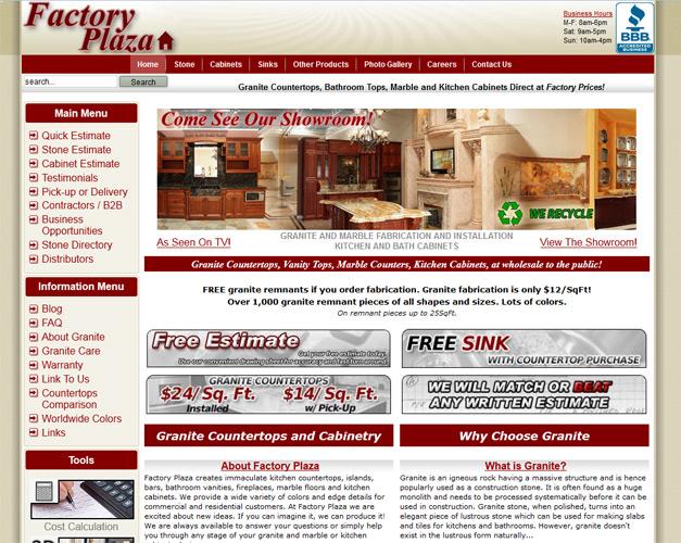 Factory Plaza Website